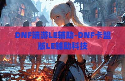 DNF端游LE辅助-DNF卡盟版LE辅助科技