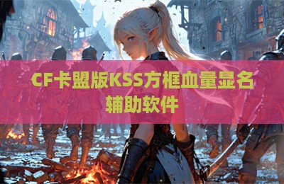 CF卡盟版KSS方框血量显名辅助软件