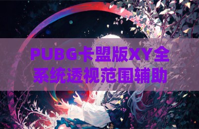 PUBG卡盟版XY全系统透视范围辅助工具