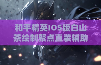 和平精英IOS版白山茶绘制聚点直装辅助器
