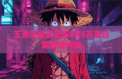 王者荣耀直装版XXS百里自瞄辅助科技