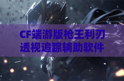 CF端游版枪王利刃透视追踪辅助软件