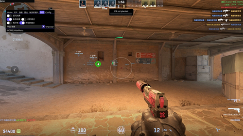 CSGO2鲤鱼辅助软件自瞄雷达绘制优化版